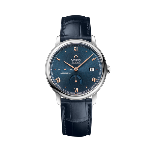 DE VILLE PRESTIGE 39 MM STAINLESS STEEL WITH BLUE DIAL