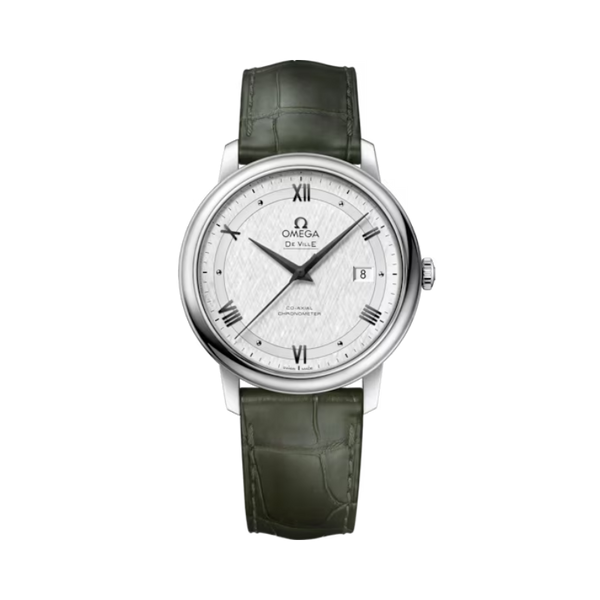 DE VILLE PRESTIGE 39 MM STAINLESS STEEL WITH SILVER DIAL