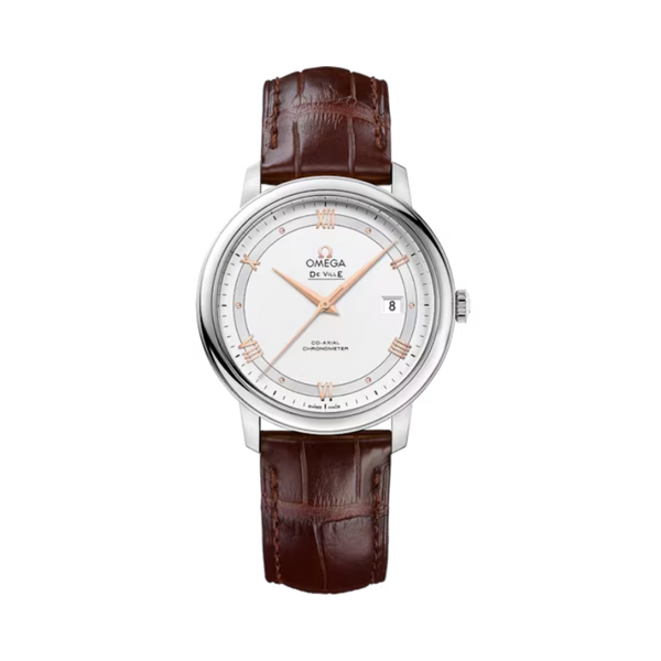 DE VILLE PRESTIGE 39 MM STAINLESS STEEL WITH SILVER DIAL