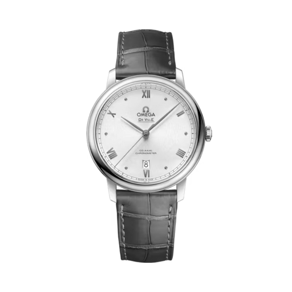 DE VILLE PRESTIGE 39 MM STAINLESS STEEL WITH SILVER DIAL
