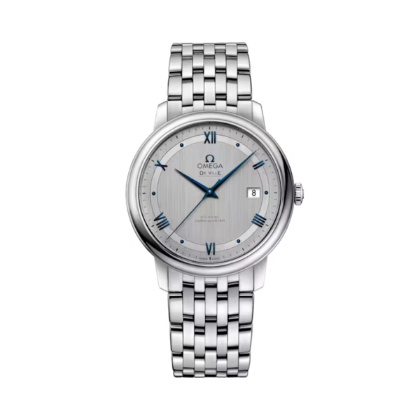 DE VILLE PRESTIGE 39 MM STAINLESS STEEL WITH SILVER DIAL