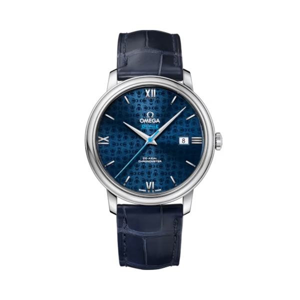 DE VILLE PRESTIGE ORBIS EDITION 39 MM STAINLESS STEEL WITH BLUE DIAL