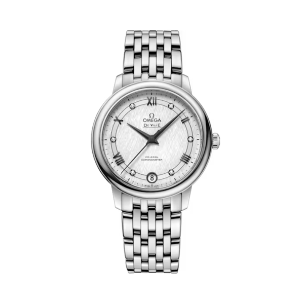 DE VILLE PRESTIGE 33 MM STAINLESS STEEL WITH SILVER DIAL