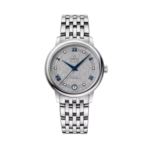 DE VILLE PRESTIGE 33 MM STAINLESS STEEL WITH GREY DIAL