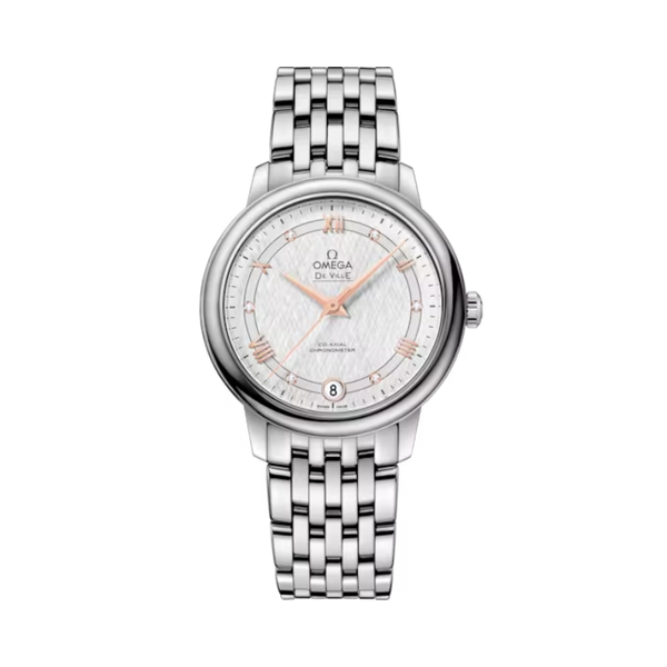 DE VILLE PRESTIGE 33 MM STAINLESS STEEL WITH SILVER DIAL