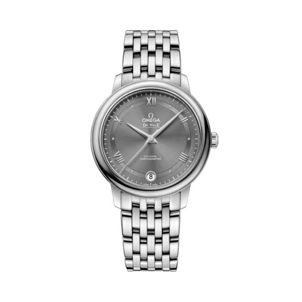 DE VILLE PRESTIGE 33 MM STAINLESS STEEL WITH GREY DIAL