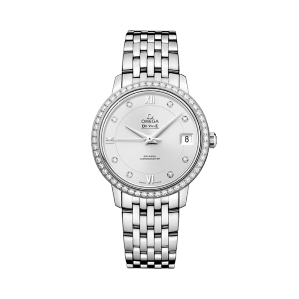 DE VILLE PRESTIGE 33 MM STAINLESS STEEL WITH SILVER DIAL
