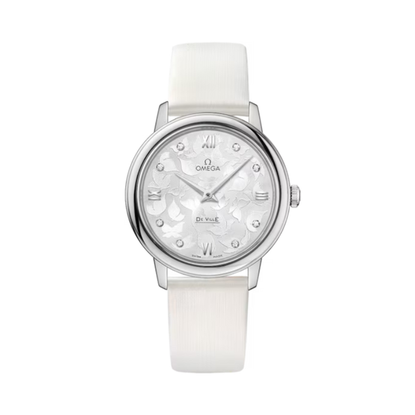 DE VILLE PRESTIGE BUTTERFLY 33 MM STAINLESS STEEL WITH SILVER DIAL