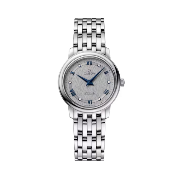 DE VILLE PRESTIGE 27 MM STAINLESS STEEL WITH GREY DIAL