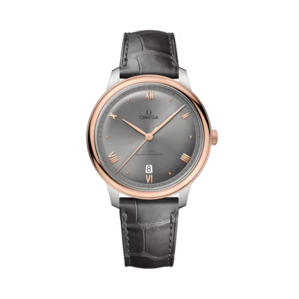 DE VILLE PRESTIGE 40 MM STAINLESS STEEL - SEDNA™ GOLD WITH GREY DIAL
