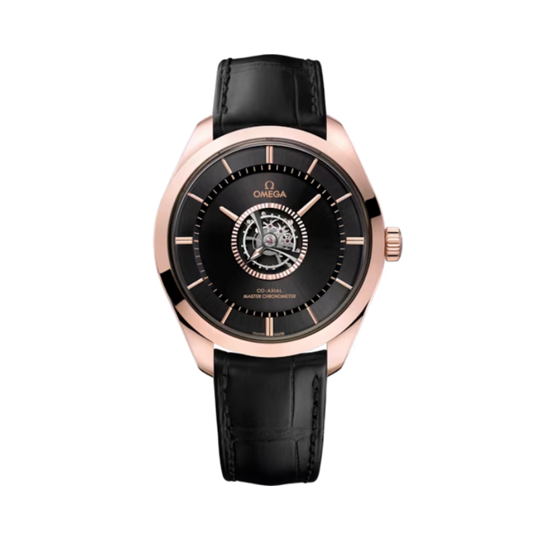 DE VILLE TOURBILLON NUMBERED EDITION 43 MM SEDNA™ GOLD ‑ CANOPUS GOLD™ WITH BLACK DIAL