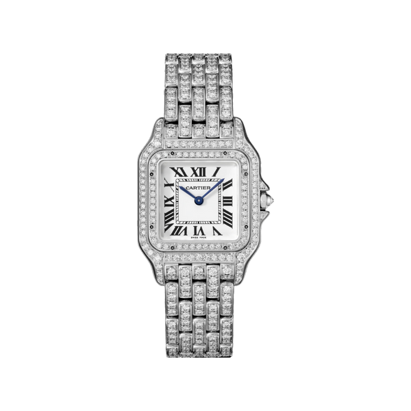 PANTHERE DE CARTIER 37 MM RHODIUMIZED WHITE GOLD