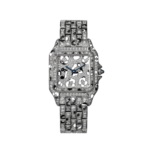 PANTHERE DE CARTIER 37 MM RHODIUMIZED WHITE GOLD