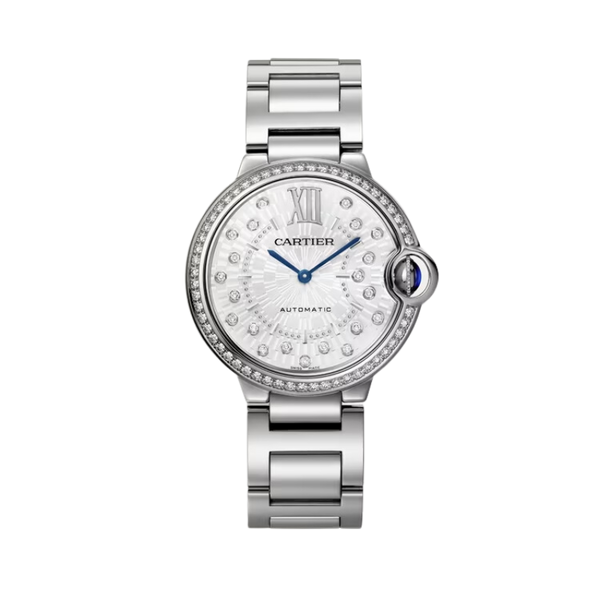BALLON BLEU DE CARTIER 36 MM STAINLESS STEEL WITH SILVER DIAL