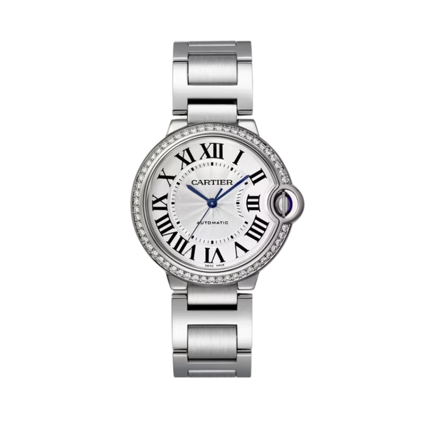 BALLON BLEU DE CARTIER 36 MM STAINLESS STEEL WITH SILVER DIAL