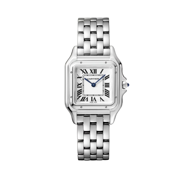 PANTHERE DE CARTIER 37 MM STAINLESS STEEL WITH SILVER DIAL