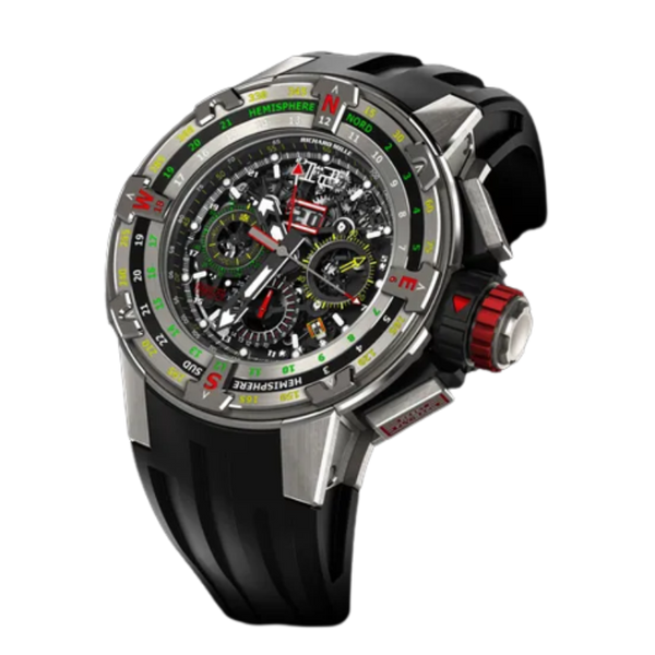 RM 60-01 Regatta Automatic Black Rubber Titanium Case
