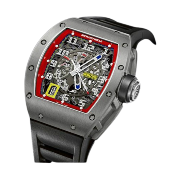 RM 030 Venezuela Edition Rubber Strap Titanium Case