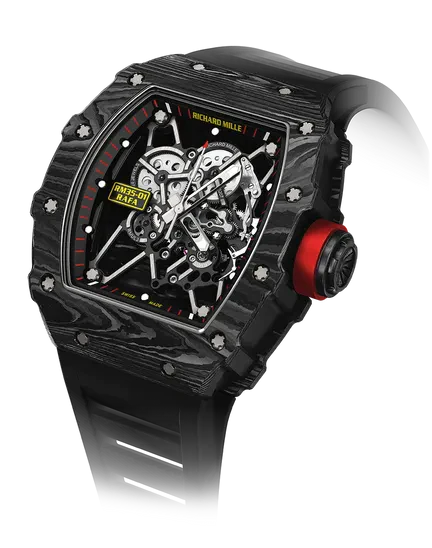 RM 35-01 Rafael Nadal NTPT Limited Edition Manual Winding Black Textile Carbon Case