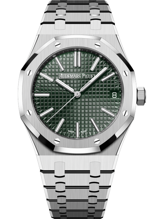 Audemars Piguet Royal Oak Ref. 15510ST.OO.1320ST.04 41MM Stainless Steel Khaki Green Dial